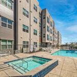 Allure Apartments Multi Family Residential Construction General Contractor Near Me Modesto Stockton Hot Tub Pool View