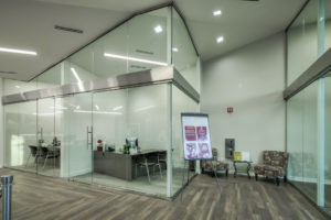 BAC Community Bank Commercial Construction Companies Near me General Contractor Brentwood East Bay Glass Walls
