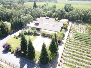 Bell Wine Cellars Remodel Renovation Commercial Construction Companies Near Me General Contractor Napa Winery Vineyard Aerial View